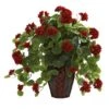 22'' Geranium With Decorative Planter -Flowers Michael Store D293891S 11