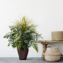 2ft. Mixed Grass & Fern In Decorative Planter -Flowers Michael Store D293911S 2