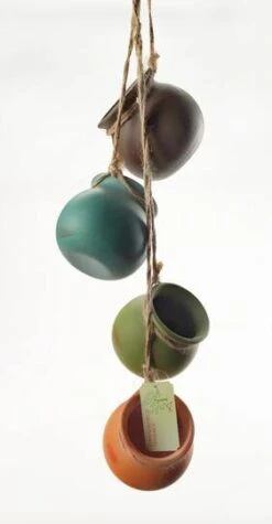 23" Dangling Mini Pots -Flowers Michael Store D298910S 2