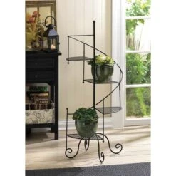 3.3ft. Spiral Showcase Plant Stand 8 3.3ft. Spiral Showcase Plant Stand -Flowers Michael Store D299051S 2