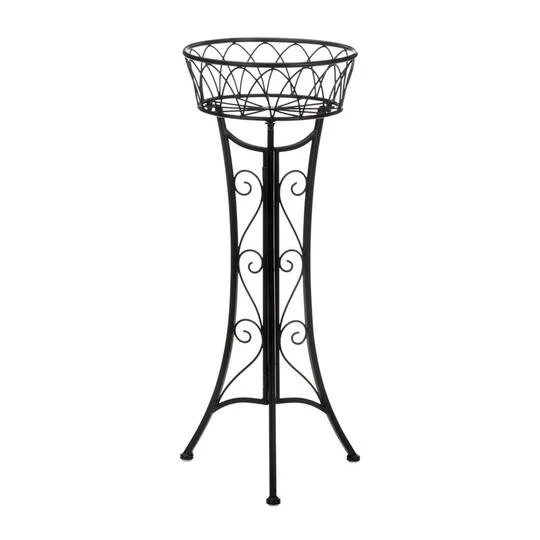 26.5'' Curlicue Single Plant Stand 4 26.5'' Curlicue Single Plant Stand - Image 2