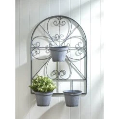 23'' Scrollwork Trellis With Flower Pots -Flowers Michael Store D299080S 4