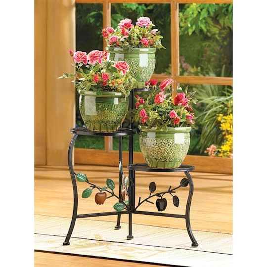 20'' Country Apple Plant Stand 5 20'' Country Apple Plant Stand - Image 3