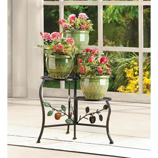 20'' Country Apple Plant Stand 6 20'' Country Apple Plant Stand - Image 4