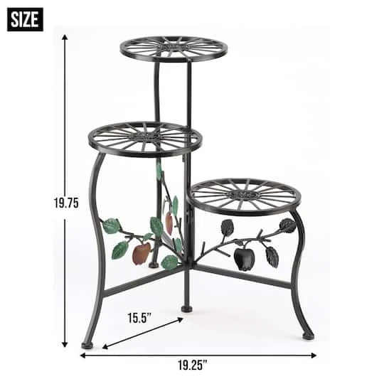 20'' Country Apple Plant Stand 12 20'' Country Apple Plant Stand - Image 10