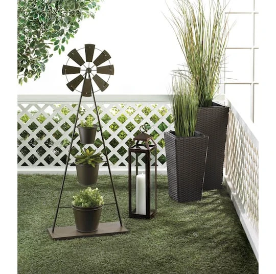 Summerfield Terrace Tuscany Wicker Tall Planter Set 6 Summerfield Terrace Tuscany Wicker Tall Planter Set - Image 4