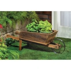33" Country Flower Cart Planter 11 33" Country Flower Cart Planter -Flowers Michael Store D299151S 4