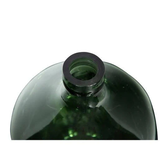 Hello Honey® 13" Transparent Green Vintage Glass Bottle 6 Hello Honey® 13" Transparent Green Vintage Glass Bottle - Image 4