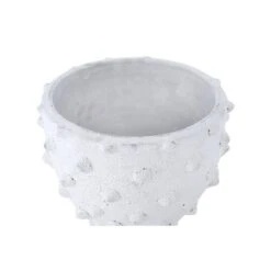 Hello Honey® 10" Textured Polka Dot Terra Cotta Planter -Flowers Michael Store D320320S 5