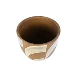 Hello Honey® 6" Hand Painted Terracotta Planter -Flowers Michael Store D320440S 4