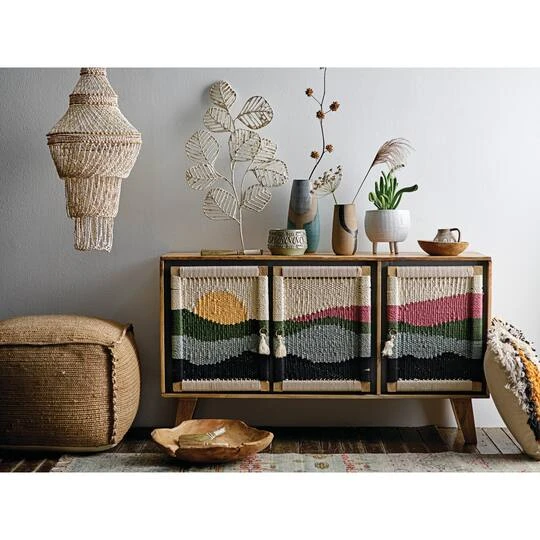 Hello Honey® 4" Embossed Glazed Stoneware Planter 11 Hello Honey® 4" Embossed Glazed Stoneware Planter - Image 9