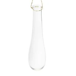 Hello Honey® 12" Hanging Glass Teardrop Vase -Flowers Michael Store D320977S 4