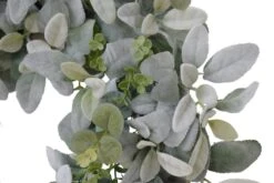 22" Green Lambs Ear Wreath -Flowers Michael Store D329586S 3
