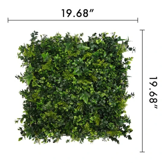 "Moss" Artificial Foliage Plant Green Wall Panels, 4ct. 5 "Moss" Artificial Foliage Plant Green Wall Panels, 4ct. - Image 3