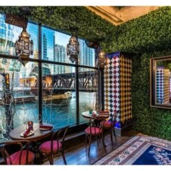 "Moss" Artificial Foliage Plant Green Wall Panels, 4ct. 15 "Moss" Artificial Foliage Plant Green Wall Panels, 4ct. -Flowers Michael Store D329618S 3