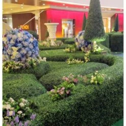 20" Ficus Style Plant Living Wall Panels, 4ct. -Flowers Michael Store D329628S 4