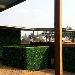 "Tulum" Artificial Foliage Plant Green Wall Panels, 4ct. -Flowers Michael Store D329635S 6