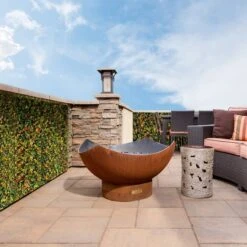 "Dakota" Artificial Foliage Plant Green Wall Panels, 4ct. -Flowers Michael Store D329642S 3