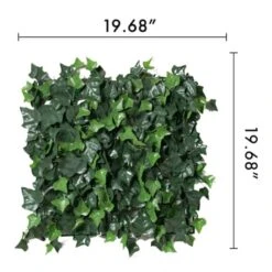 20" Ivy Style Plant Living Wall Panels, 4ct. -Flowers Michael Store D329645S 2
