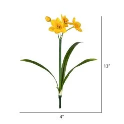 Yellow Narcissus Spray, 3ct. 8 Yellow Narcissus Spray, 3ct. -Flowers Michael Store D333747S 2