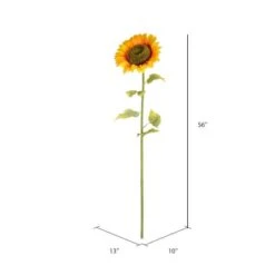 Yellow Sunflower Stem -Flowers Michael Store D333795S 2