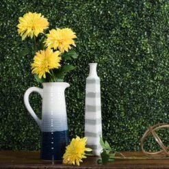 Yellow Dahlia Stem -Flowers Michael Store D333850S 3