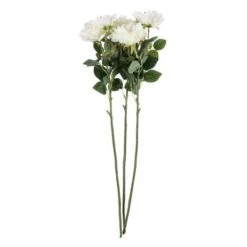 White Rose Stem, 3ct. -Flowers Michael Store D333884S 2