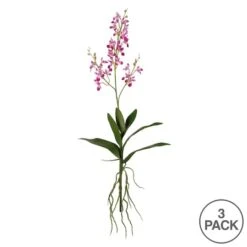 3 Pack: Mini Purple Orchid Spray -Flowers Michael Store D333973S 3