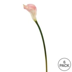 Pink Calla Lily Stem, 6ct. -Flowers Michael Store D333978S 3 1
