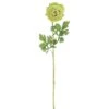 23" Green Ranunculus Artificial Stem, 4ct. -Flowers Michael Store D333994S 1