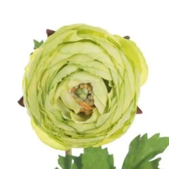 23" Green Ranunculus Artificial Stem, 4ct. -Flowers Michael Store D333994S 2