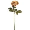 Light Brown Autumn French Rose Artificial Stem, 3ct. -Flowers Michael Store D334008S 1