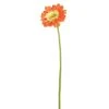 Orange Gerbera Daisy Artificial Stems, 6ct. -Flowers Michael Store D334017S 1