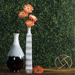 Orange Gerbera Daisy Artificial Stems, 6ct. -Flowers Michael Store D334017S 4