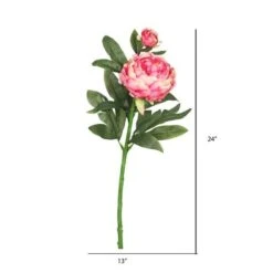 Pink Peony Spray, 3ct. -Flowers Michael Store D334018S 7