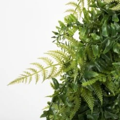 24" Green Buckler Fern & Grass Wreath -Flowers Michael Store D347815S 3