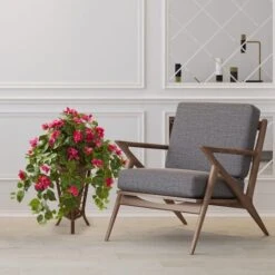 2.5ft. Pink Bougainvillea In Stand Planter -Flowers Michael Store D350223S 12