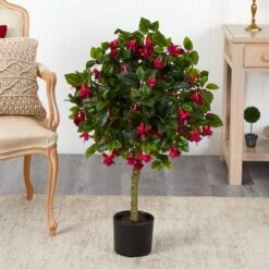 3ft. Potted Fuchsia Tree 9 3ft. Potted Fuchsia Tree -Flowers Michael Store D350237S 13