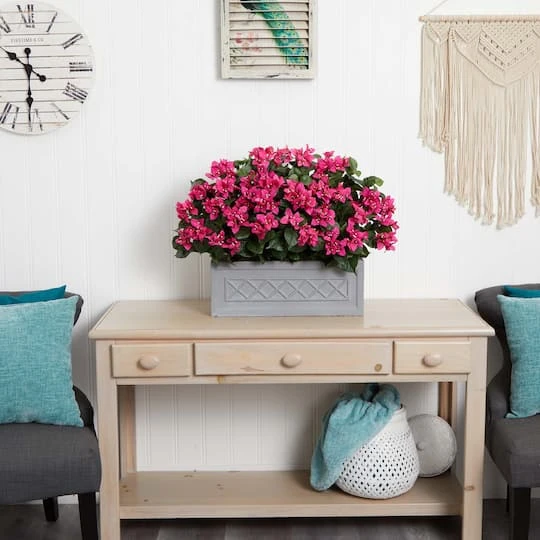 2.5ft. Pink Bougainvillea In Stone Planter 6 2.5ft. Pink Bougainvillea In Stone Planter - Image 4