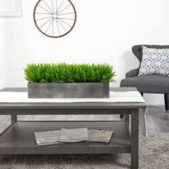 25" Wild Grass Plant In Metal Planter -Flowers Michael Store D352552S 4