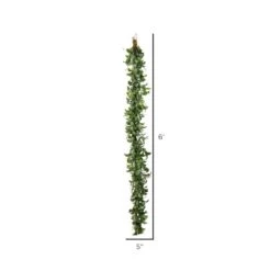 6ft. Lamb Ear Leaves Garland -Flowers Michael Store D352865S 2
