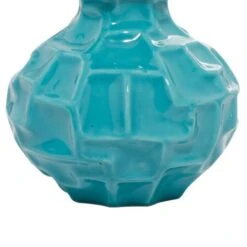 Blue Stoneware Modern Vase Set -Flowers Michael Store D362911S 5