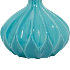 Blue Stoneware Modern Vase Set -Flowers Michael Store D362911S 7