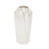 14" White Ceramic Contemporary Vase 2 14" White Ceramic Contemporary Vase -Flowers Michael Store D362917S 2