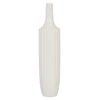 23" White Ceramic Modern Vase 1 23" White Ceramic Modern Vase -Flowers Michael Store D362939S 1