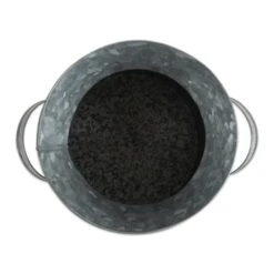 DII® 11" Galvanized Metal Farmhouse Milk Can -Flowers Michael Store D364577S 2