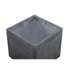 Dark Gray Contemporary Planter Set 16 Dark Gray Contemporary Planter Set -Flowers Michael Store D365614S 5