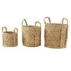 Natural Seagrass Basket Planter Set -Flowers Michael Store D365687S 1