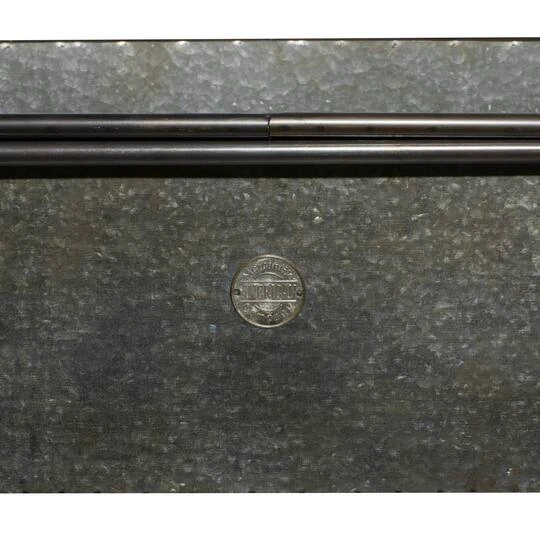 38" Gray Metal Farmhouse Planter 7 38" Gray Metal Farmhouse Planter - Image 5