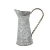 12" Iron Farmhouse Decorative Pitcher Vase